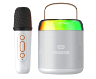 Mozos MK-WHITE głośnik przenośny z mikrofonem - 1340797 - zdjęcie 1